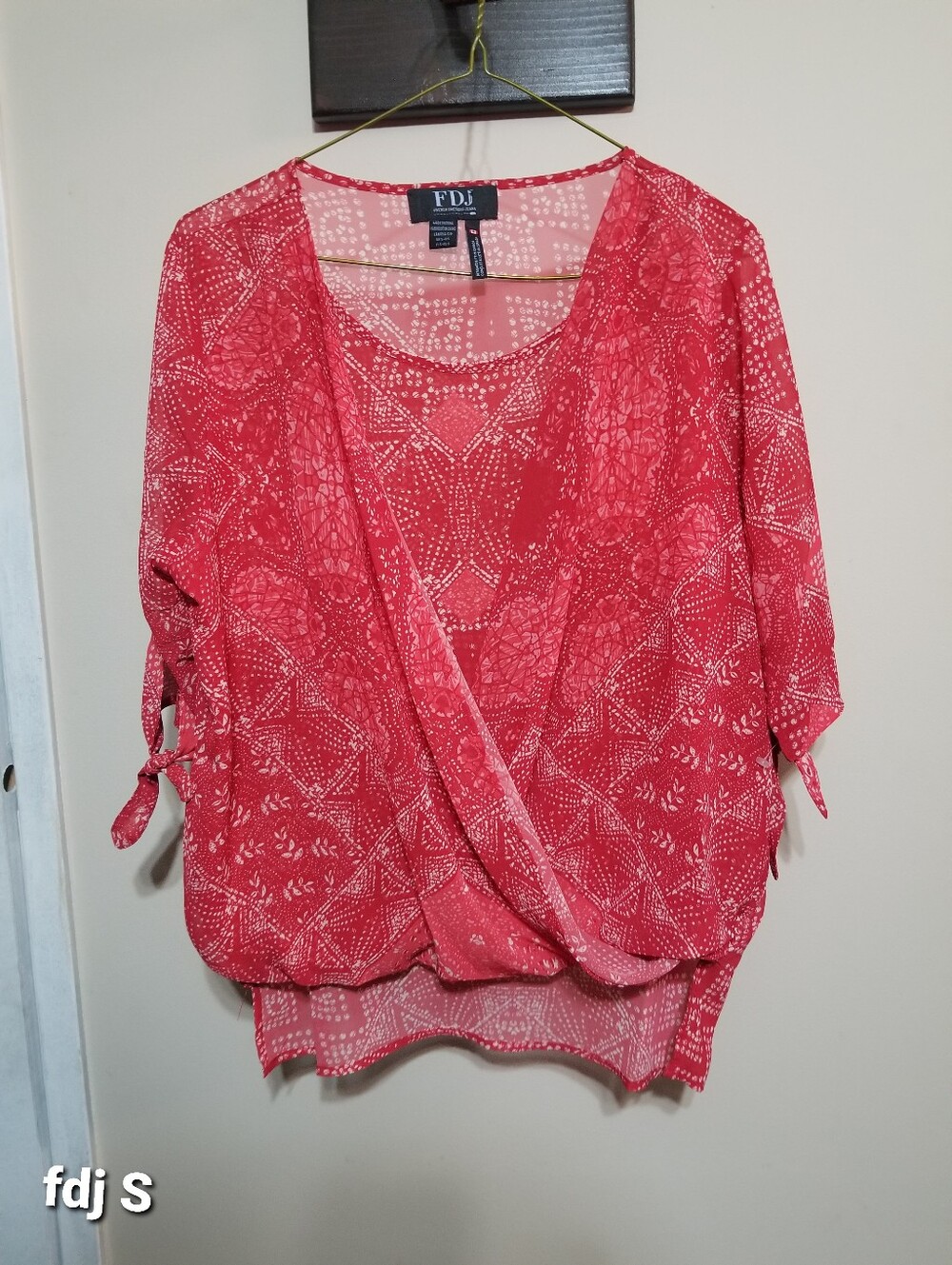 FDJ Blouse Small Nwotags